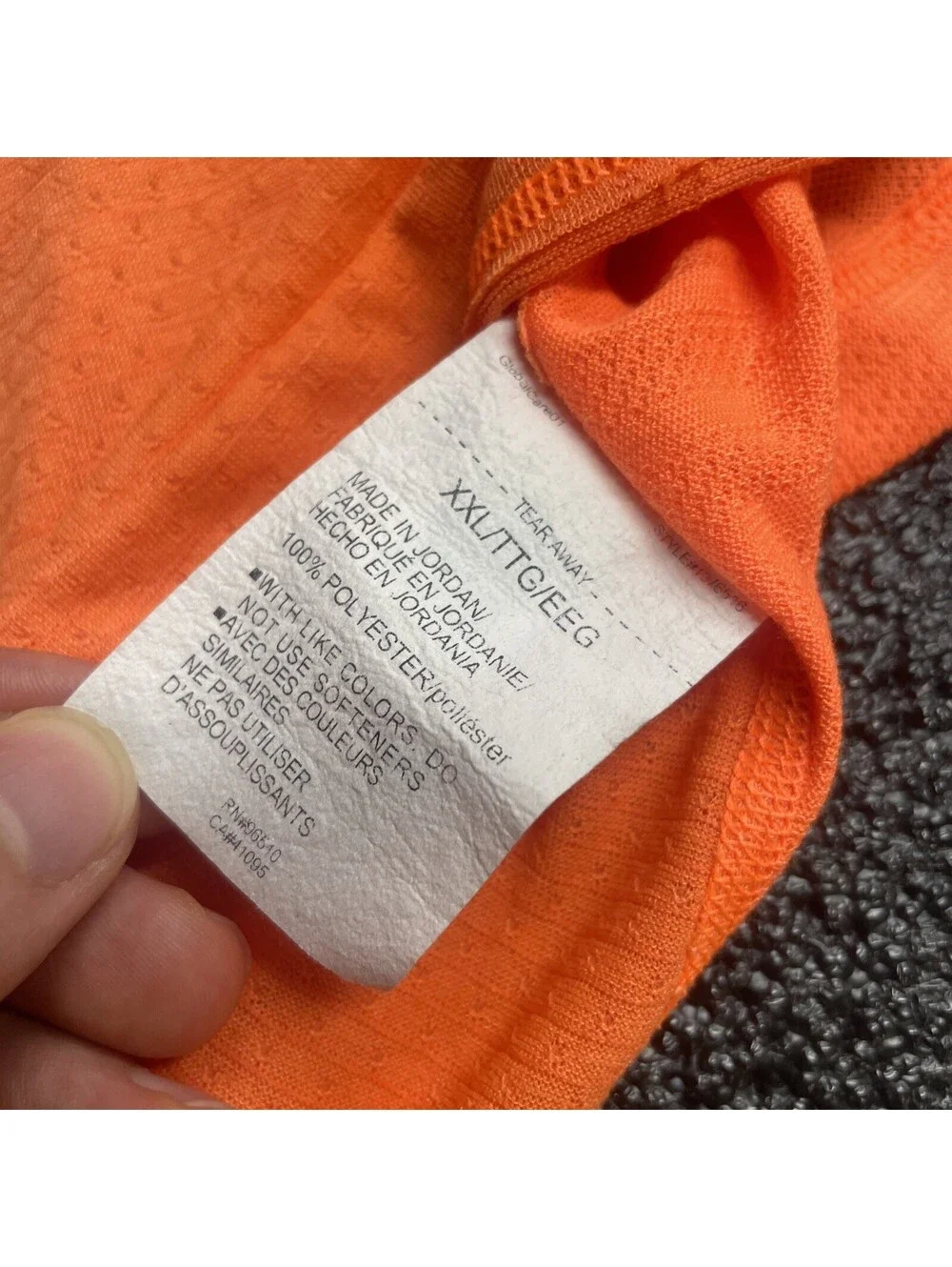 Under Armour Fitted Run Shirt Mens XXL Orange Performance Light Breathable Rare